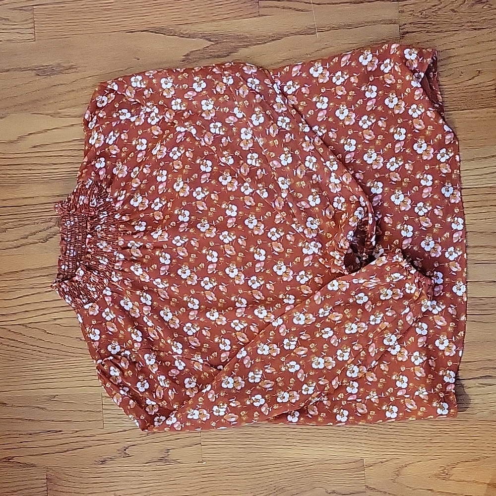 Jcrew Spring Floral Blouse